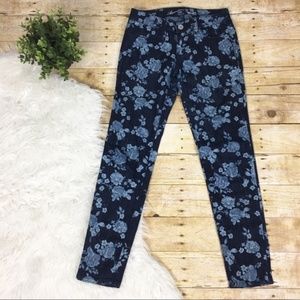 🍁 American Eagle | Floral Print Stretch Jegging